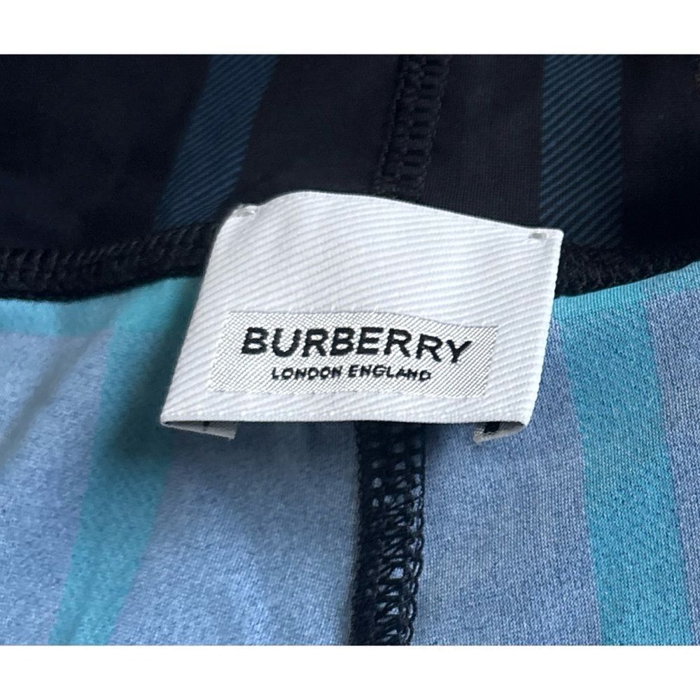 Burberry Madden Check Print Leggings in Blue Size XXL ~ NEW NO TAGS - Picture 9 of 13
